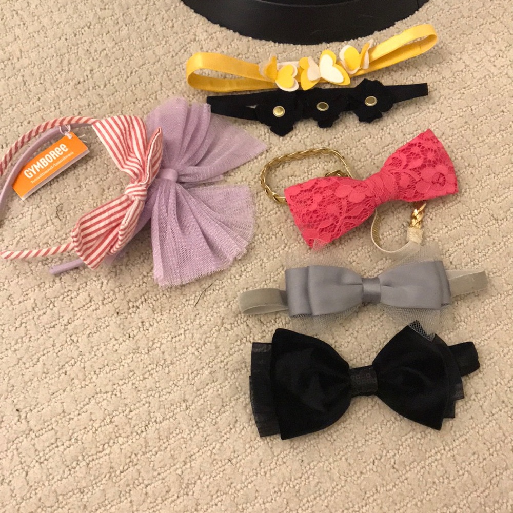 Baby girl headband bundle